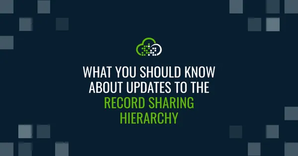Record Sharing Hierarchy: What you should know about new updates
